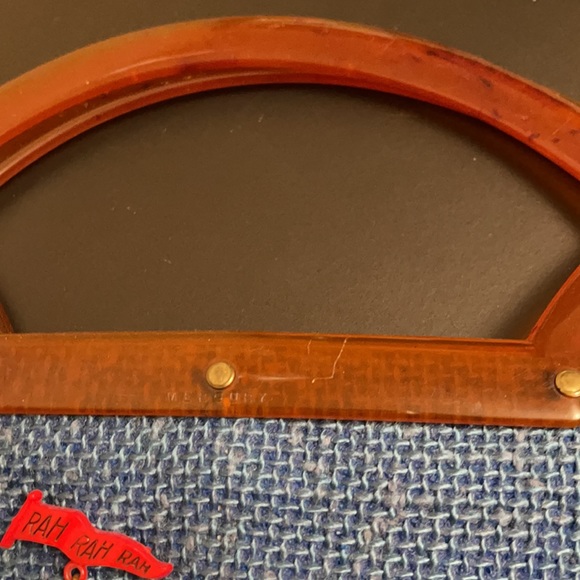 Vintage Pin Lovers Dream Handmade Purse - Picture 9 of 17